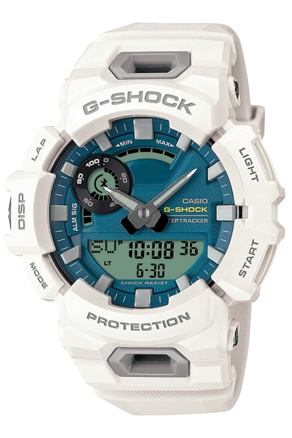 4月新作！歩数計測と立体的フェイスが特長の「GBA-900」にブルーを使っ