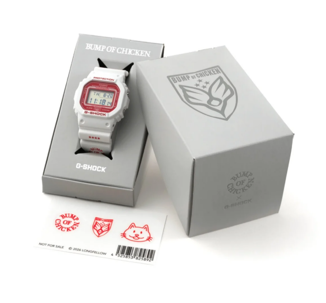 コラボG-SHOCK】あの”BUMP OF CHICKEN コラボG-SHOCK”に最新モデルが