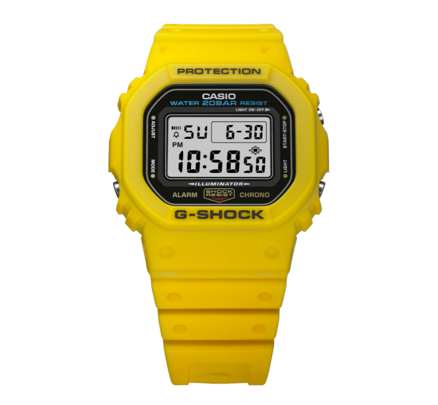G-SHOCK DW-5600 復刻版 明日発売！5600シリーズ初期モデルの復刻！「DWE-5600R-9JR
