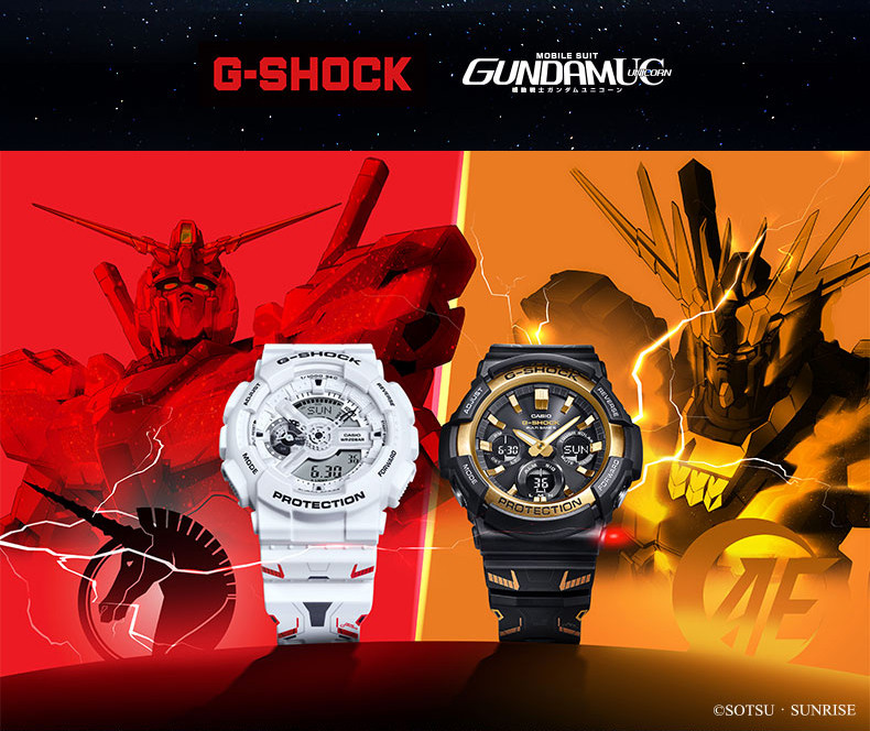 ★超美品★ガンダムカラー★廃盤レアCASIO G-SHOCK GA-110TR