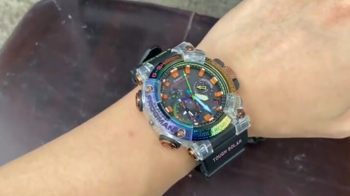 GWF-A1000BRT-1AJR G-SHOCKレインボー　虹蛙