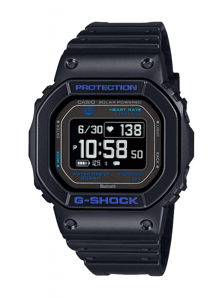3月、人気の心拍計付きスクエア「DW-H5600」に待望の新色追加