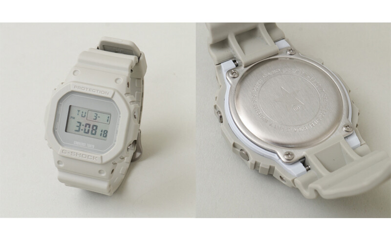 G-SHOCK CONVERSE コラボ コンバース トウキョウ×G-SHOCKのコラボ腕時計、スクエアモデルを