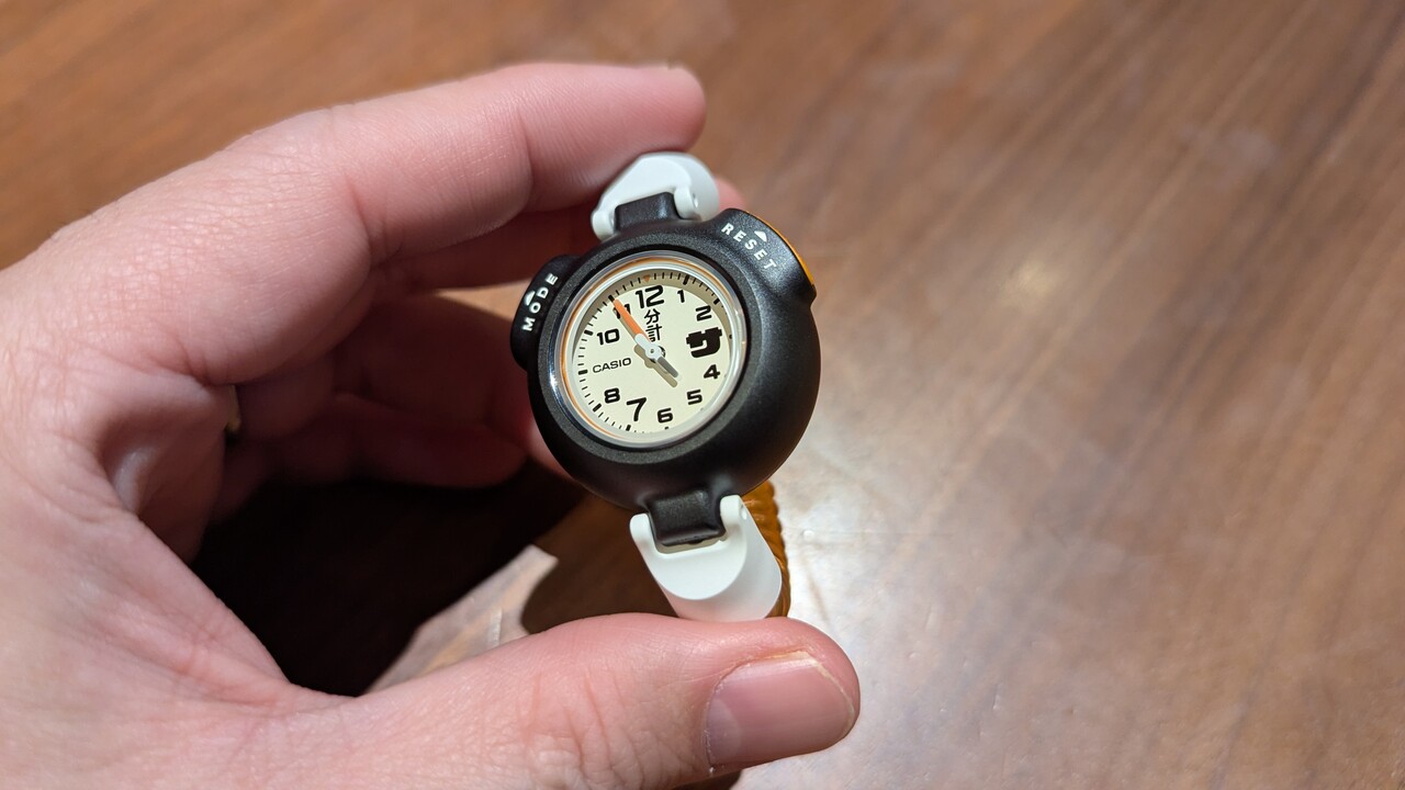 サウナ専用腕時計、”サ時計”「SAN-100H-7BJR」を購入！なんだ！この