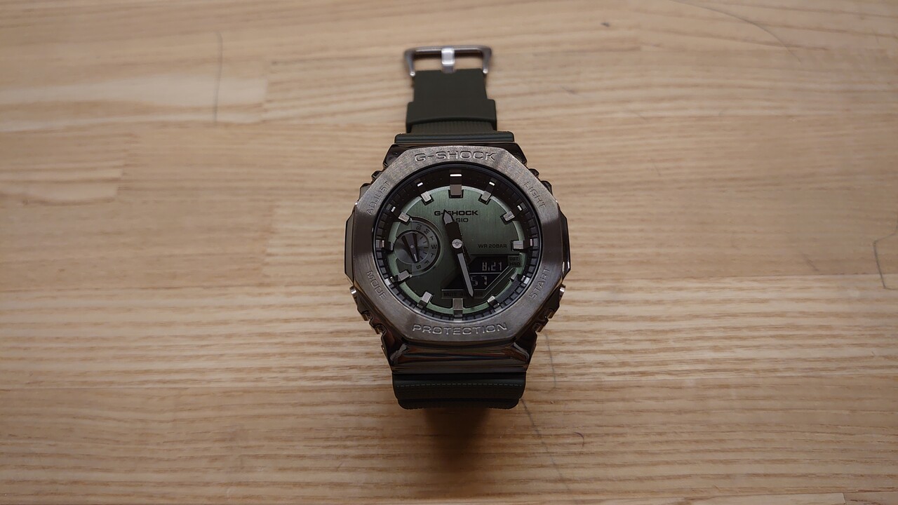 本気レビュー「GM-2100B-3AJF」 : great G-SHOCK world