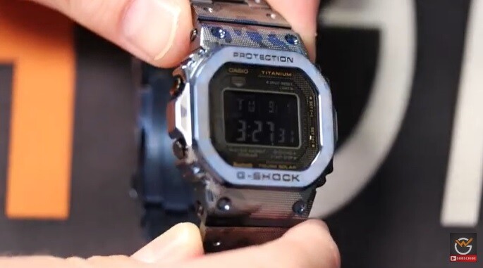 Rakuten G-SHOCK オリジン GMW-B5000TCM チタン 迷彩 電波 ソーラー