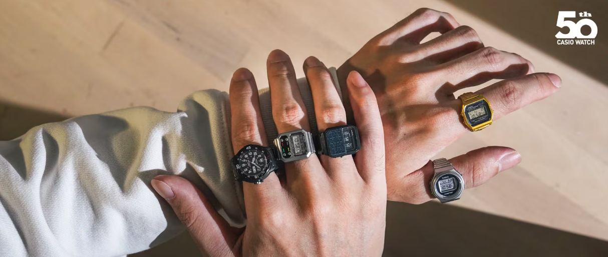 G-SHOCKシンガポール、カシオウォッチ50周年を記念して購入特典