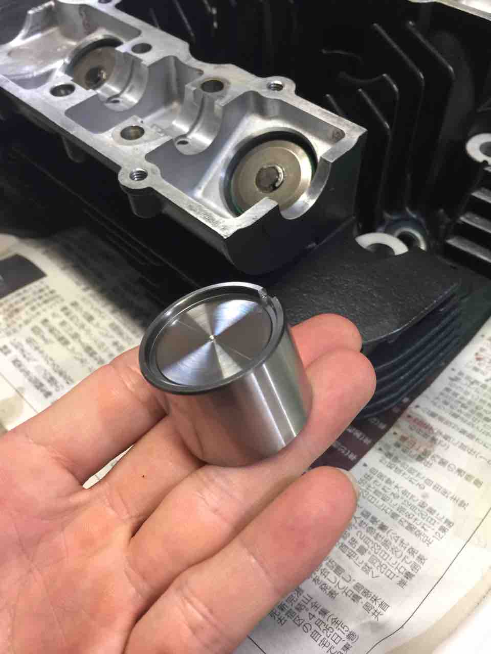 GS750 シリンダーヘッド組み立て 取り付け : GS750レストア生活
