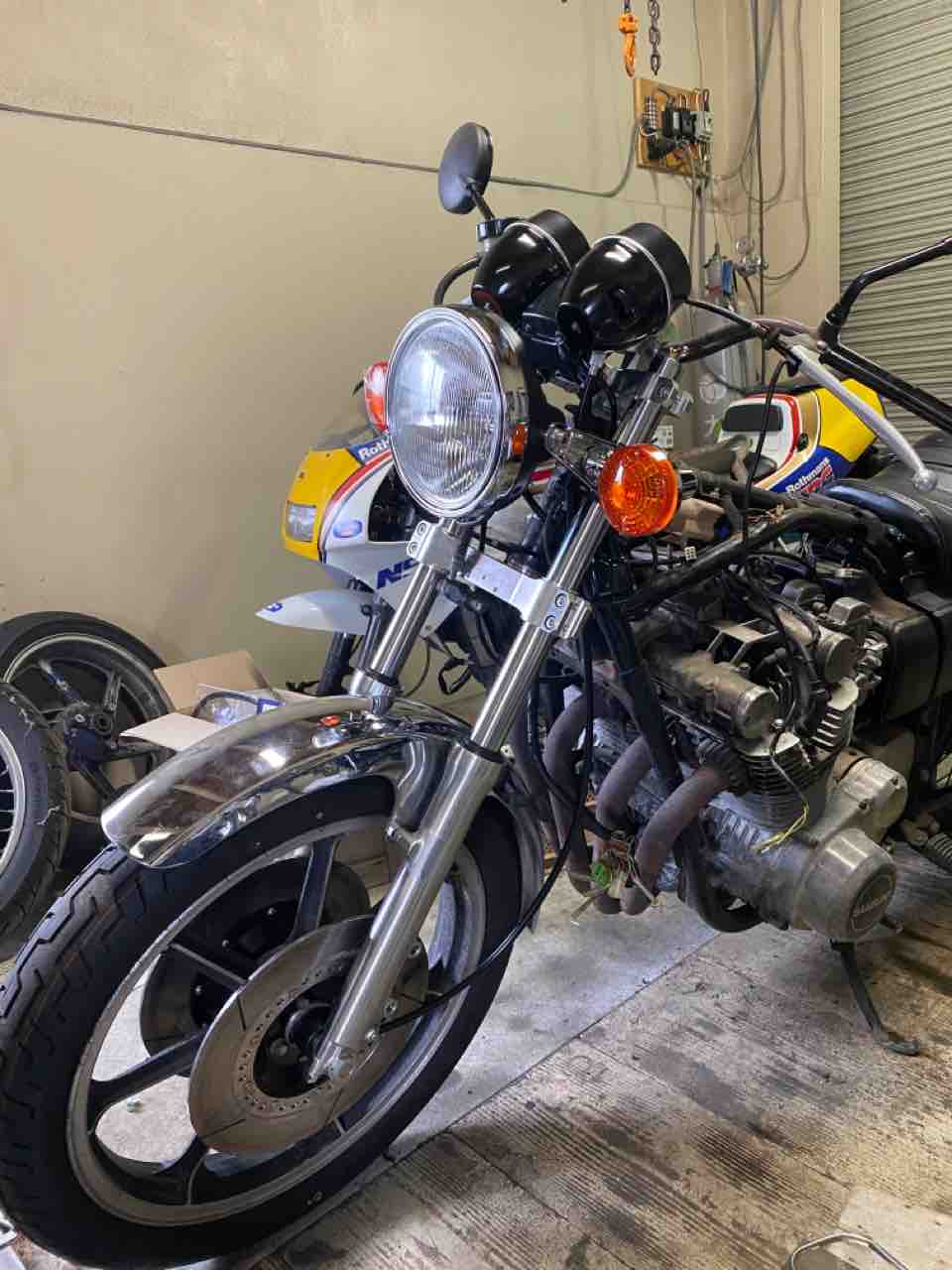 S323 当時物 純正 GS750 フロントフォーク 0090 検) GS750E GS750G