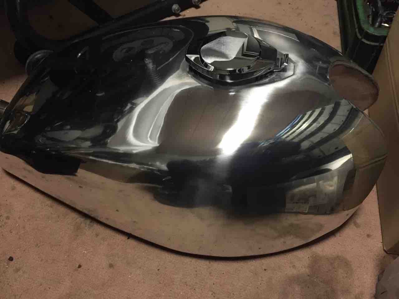 Z1000LTDにアルミ製燃料タンクを装着 : GS750レストア生活