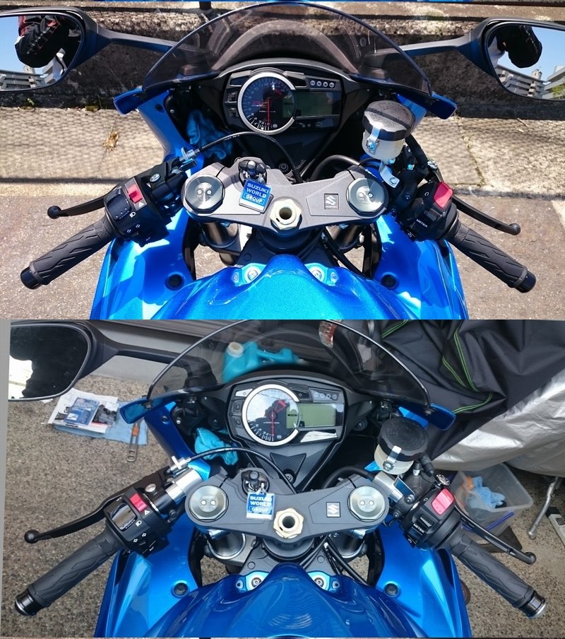セパハン交換 : 気ままにヘタレバイクライフ
