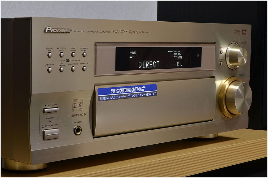 【音に問題あり】Pioneer AVデジタルサラウンドアンプ VSA-D7EX 音に問題あり】Pioneer AVデジタルサラウンドアンプ VSA-D7EX 音