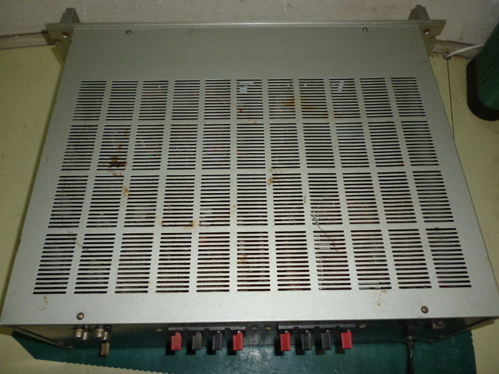 Victor パワーアンプ M-2020 徹底クリーニング : 三流情報局