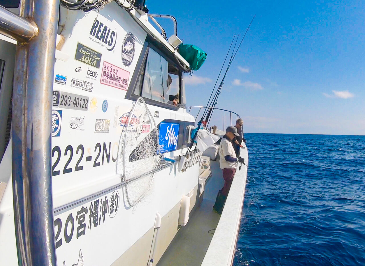 １月ディープジギング つるつる宮古島