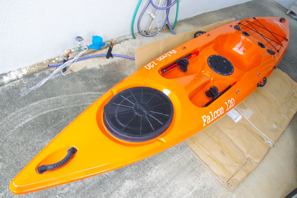 ファルコン120 FRPカヤック フィッシングカヤック カヌー SUP ボート
