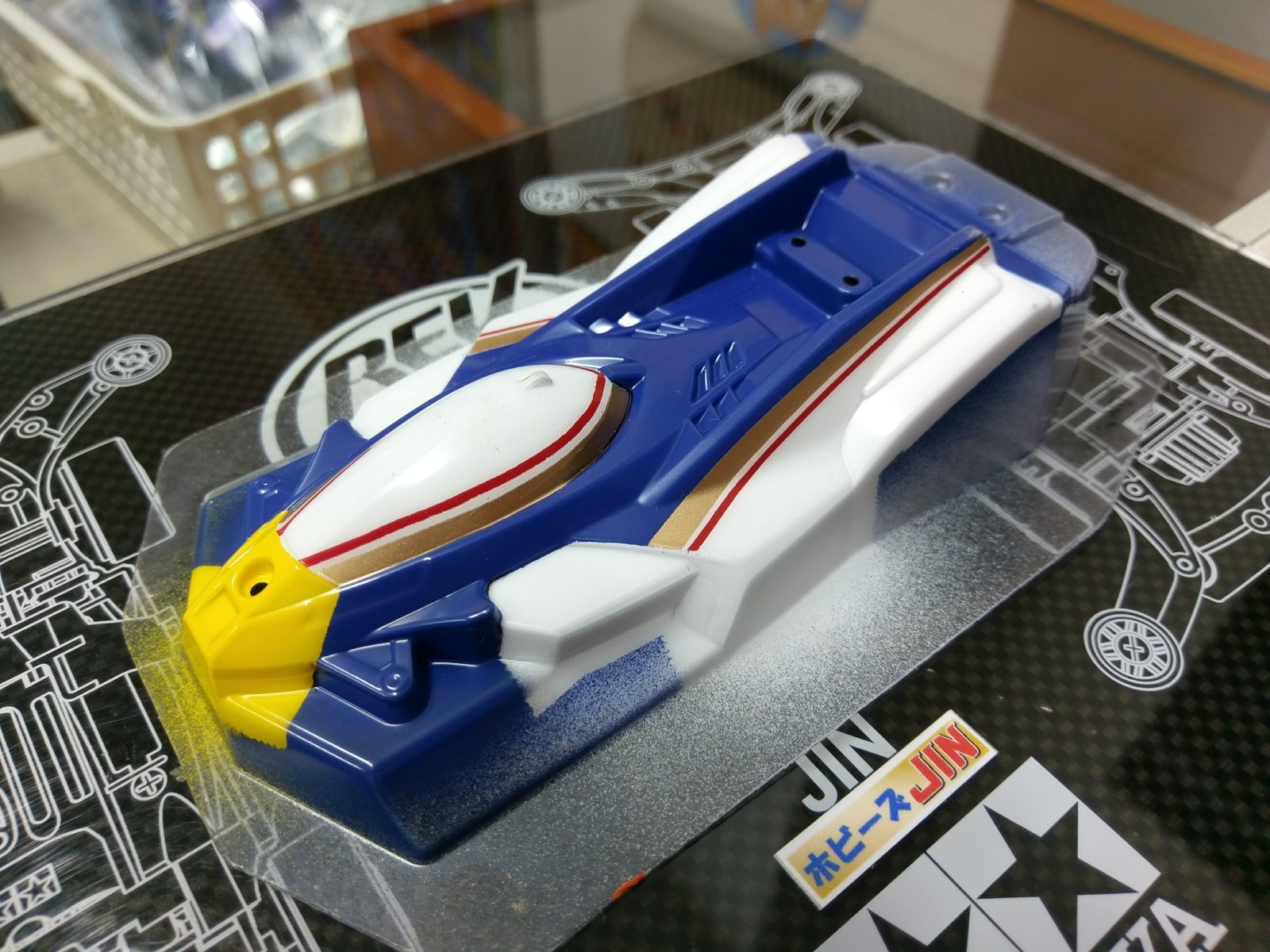 ミニ四駆ボディ塗装 ホビーズjin ミニ四駆ボディ塗装 ホビーズjin