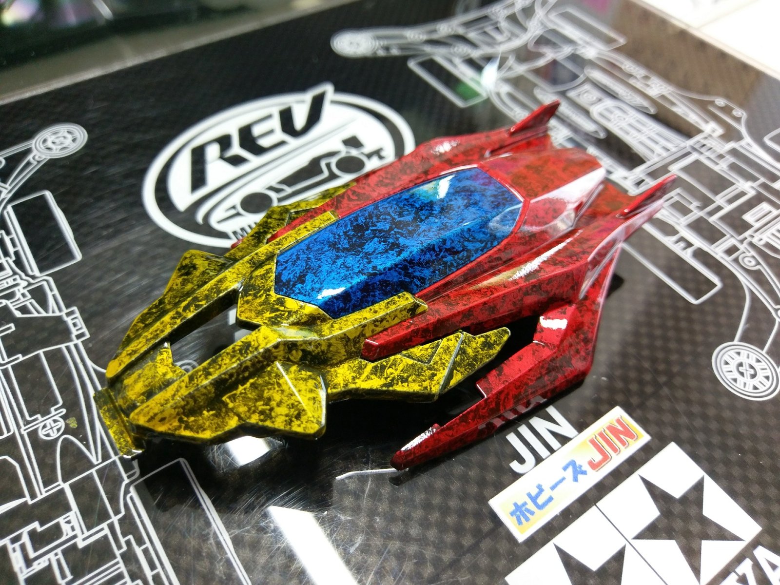 ミニ四駆ボディ塗装 ホビーズjin ミニ四駆ボディ塗装 ホビーズjin