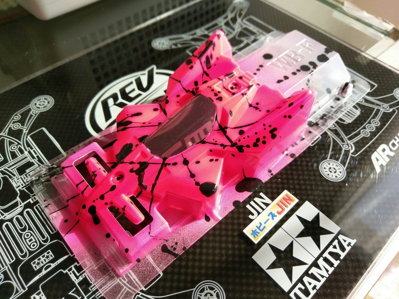 ミニ四駆ボディ塗装 ホビーズjin