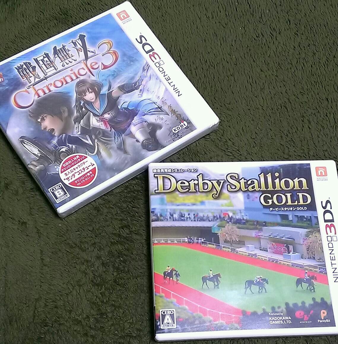 3ds 競走馬育成シミュレーション Derby Stallion Gold ダービースタリオンgold と 3ds 戦国無双 Chronicle 3 クロニクル3 Get E Forumブログ 3ds 競走馬育成シミュレーション Derby Stallion Gold ダービースタリオンgold と 3ds 戦国無双 Chronicle 3 クロニクル3 Get E Forumブログ