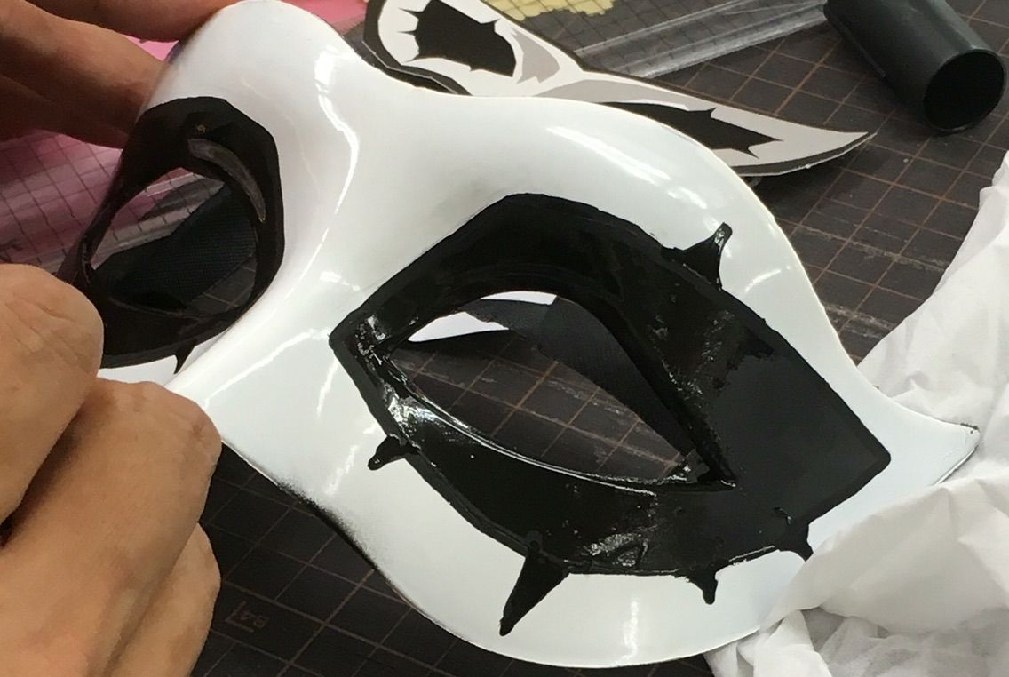 ペルソナ5 主人公の仮面 マスク を作ろう E Forumブログ