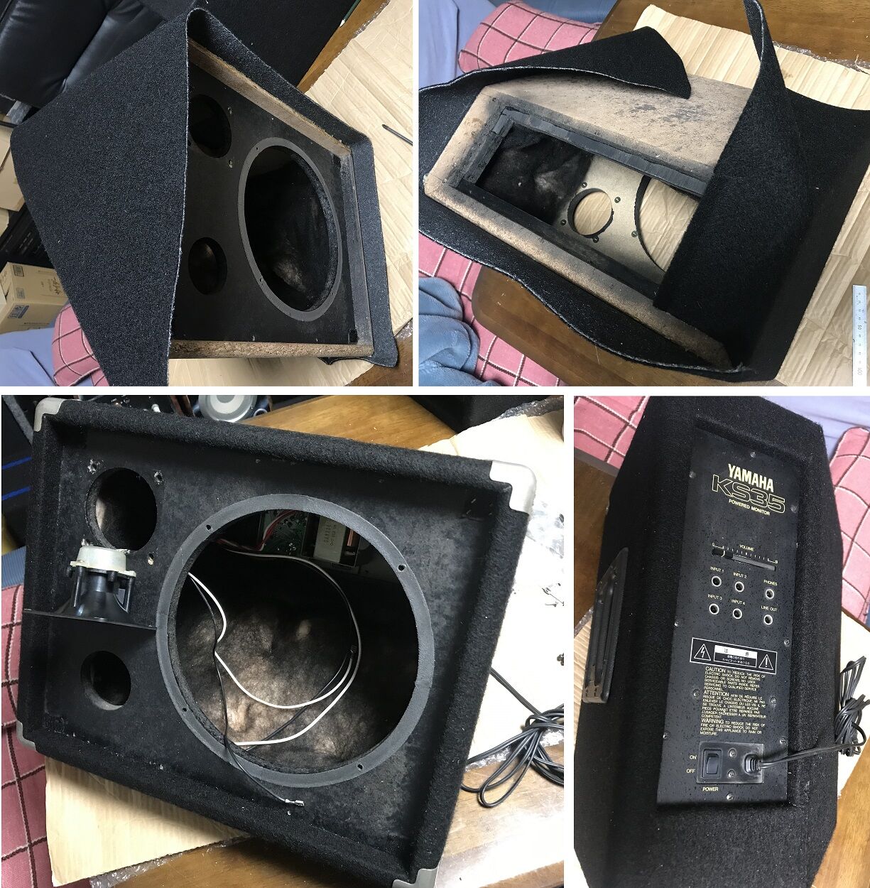 古いヤマハのモニタースピーカー カスタム : 録音屋のひとりごと 古いヤマハのモニタースピーカー カスタム : 録音屋のひとりごと