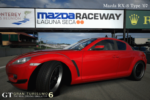 Gt6 Rx 8 タイプs 07 セッテイング 頑張る親父のgt6日記 写真集やシーズナルのセッティングなど公開