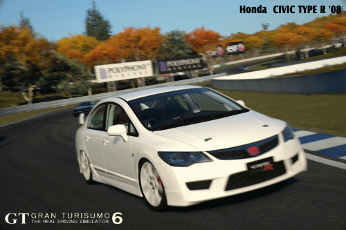 Gt6 シビック Type R 08 Pp450shセッティング オータムリンク 頑張る親父のgt6日記 写真集やシーズナルのセッティング など公開 Gt6 シビック Type R 08 Pp450shセッティング オータムリンク 頑張る親父のgt6日記 写真集やシーズナルのセッティング など公開