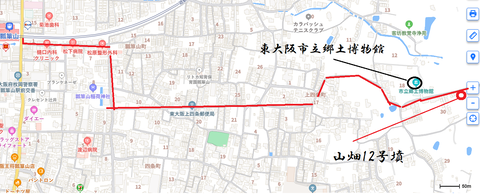 PNG山畑12号墳所在地マップ（広）