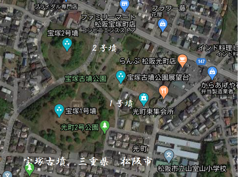 PNG takaraduka kofun chizu