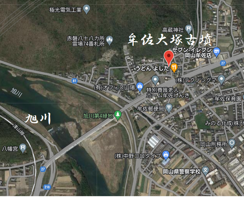 PNG 牟佐大塚古墳　所在地　22年7月21日作成