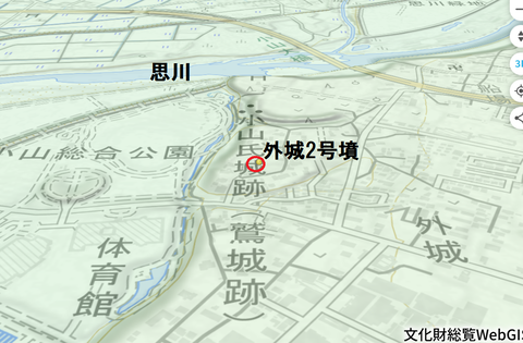 PNG 外城2号墳（小山市）３D