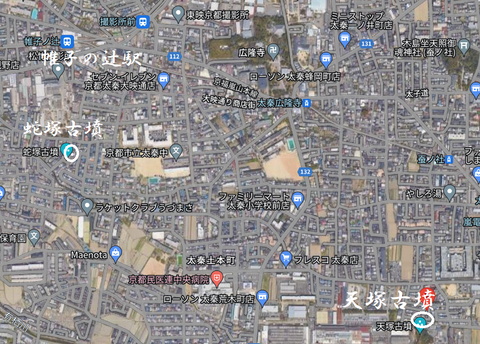 PNG天塚古墳所在地マップ 23年5月22日作成