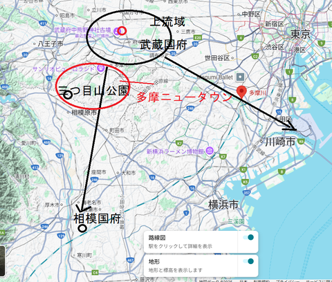 PNG 多摩川上流域開発と熊野神社古墳　広瀬用　草野作成