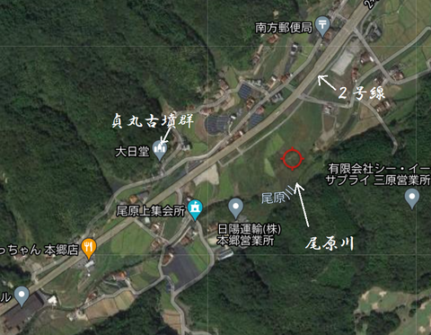 貞丸古墳群 場所 21年7月11日