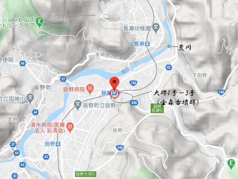 PNG 大堺2号墳位置