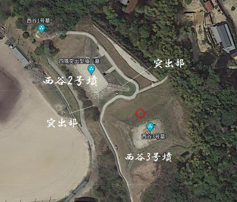PNG 西谷2号墳(出雲市)所在地マップ(狭い)