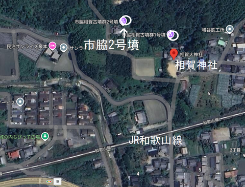 PNG 所在地マップ市脇2号墳