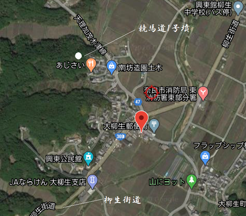 PNG keibamichi 1goufun Narashi chizu