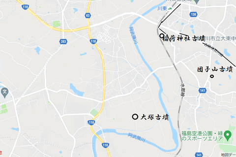 PNG 須賀川古墳探索ルート(2)修正版21年4月28日作成