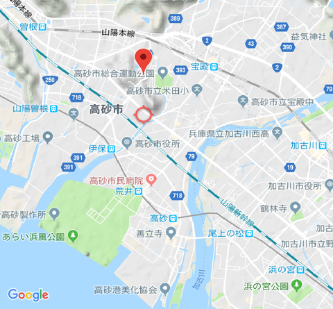 PNG ishinohouden takasago chizu