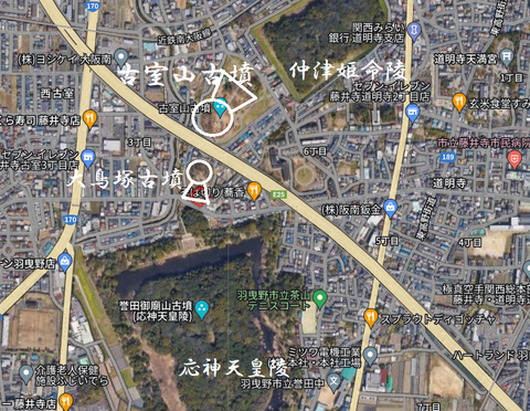 ＰＮＧ古室山古墳所在地マップ23年6月24日