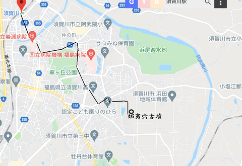 PNG 須賀川市古墳散策ルート(1)21年4月28日
