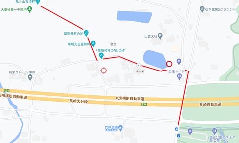 PNG 乱斗山古墳群所在地マップ