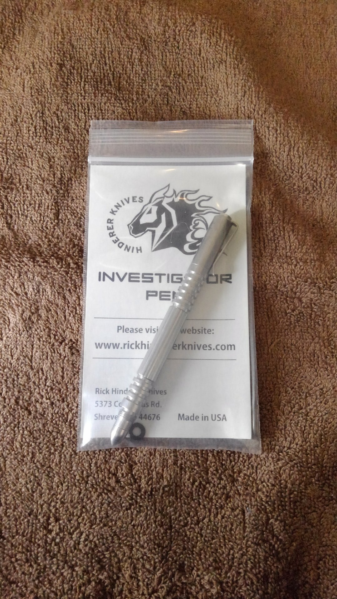 タクティカルペン リックヒンダラー fisher space pen 2本付