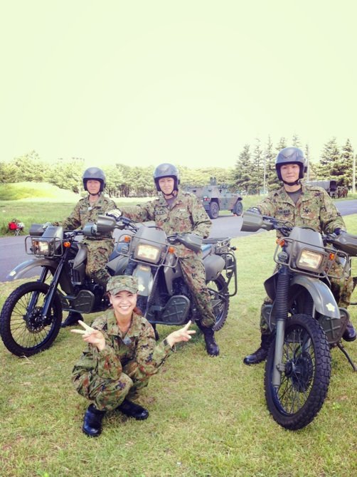 自衛隊 第一師団バイク部隊 古澤恵 ぐぐスタイル 自衛隊 第一師団バイク部隊 古澤恵 ぐぐスタイル