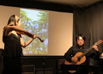 お花青