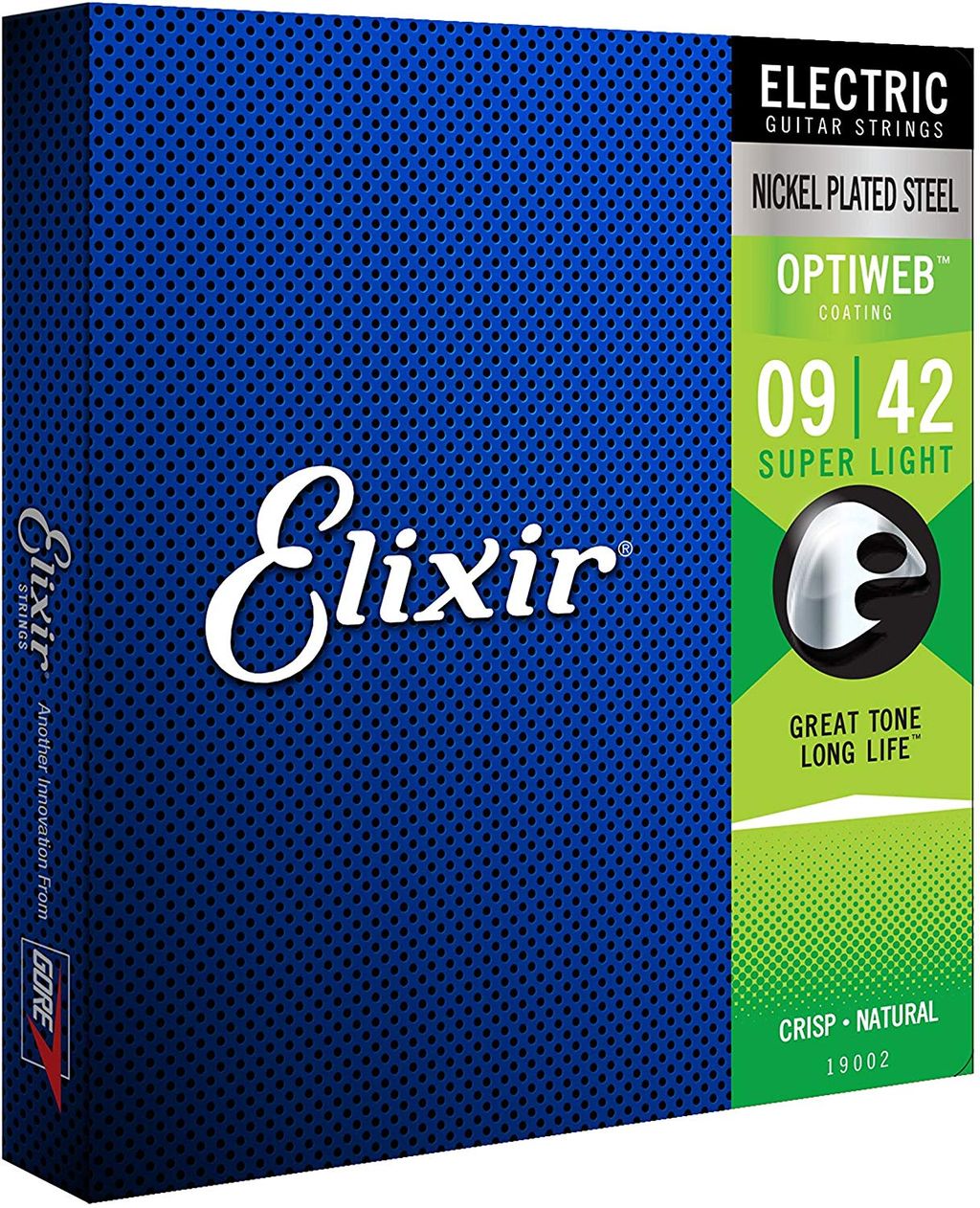 Elixir エリクサー エレキギター弦 OPTIWEB Super Light .009-.042