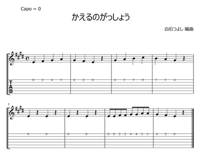 かえるのがっしょう