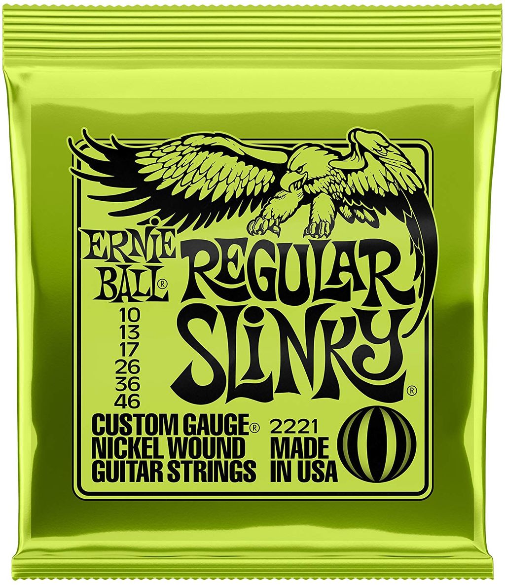 ERNIE BALL 2221 ギター弦(10-46)レギュラー・スリンキー