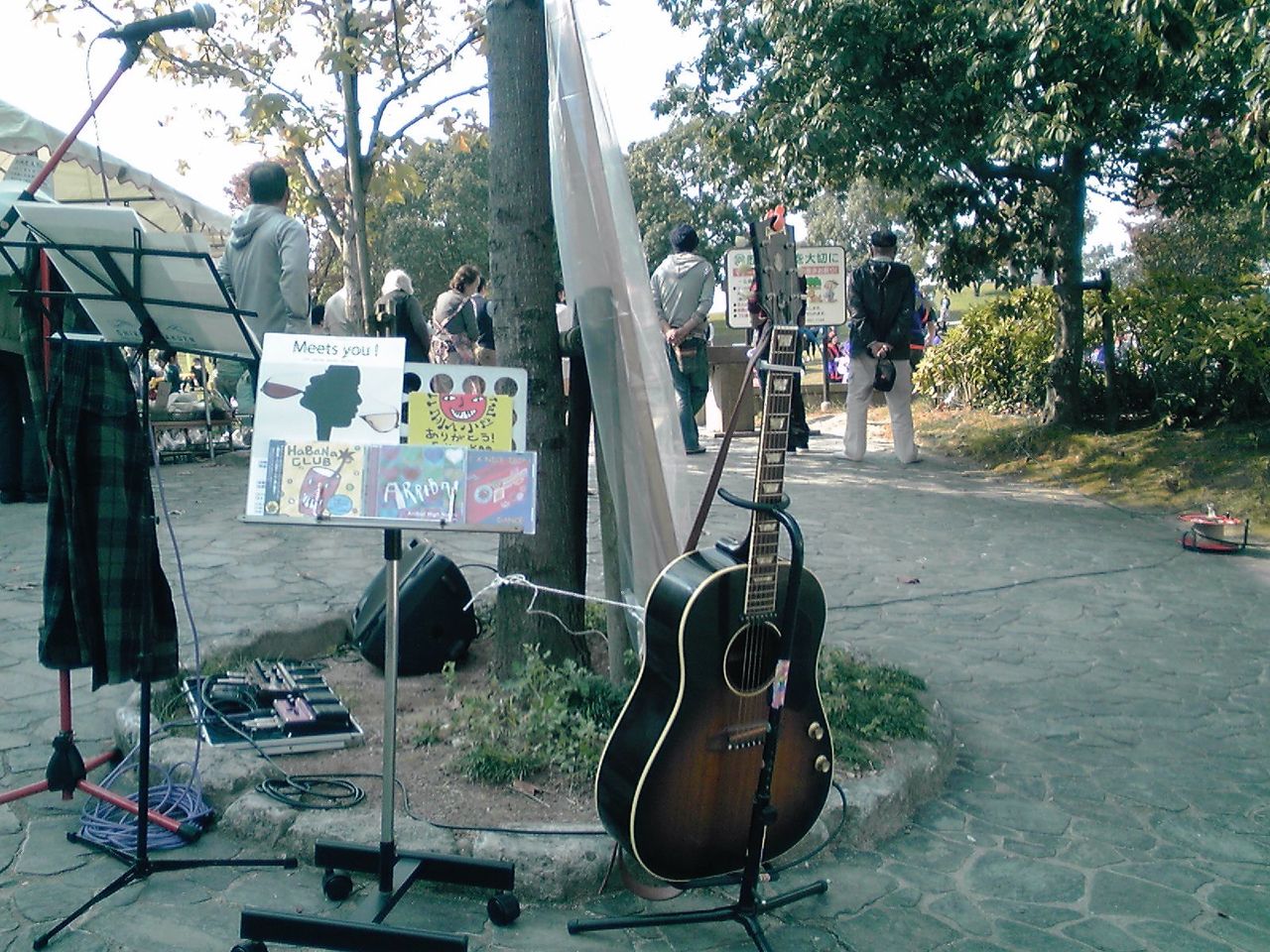 野外ミニライブ